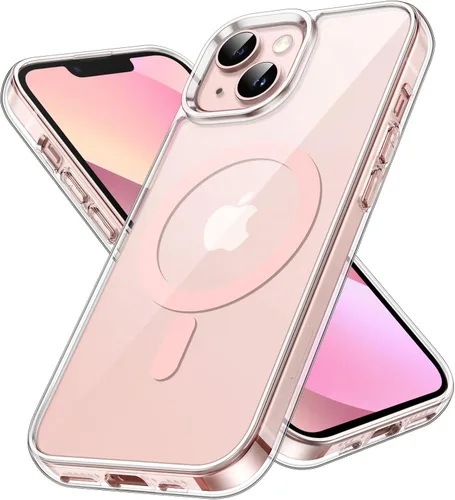 Miniatura 28 de JETech Funda magnética para iPhone 13 Pro Max de 6.7 pulgadas, compatible con carga inalámbrica MagSafe, a prueba de golpes, parte trasera Negro