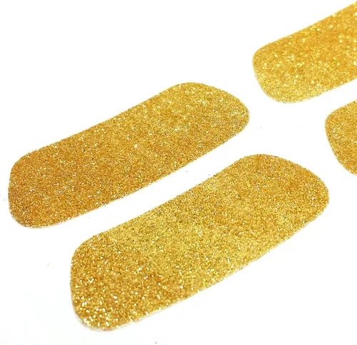 Miniatura 2 de EyeBlack Tiras de purpurina coloridas para debajo de los ojos, fútbol, béisbol, sóftbol, fútbol, ideal para adultos y niños, fanáticos