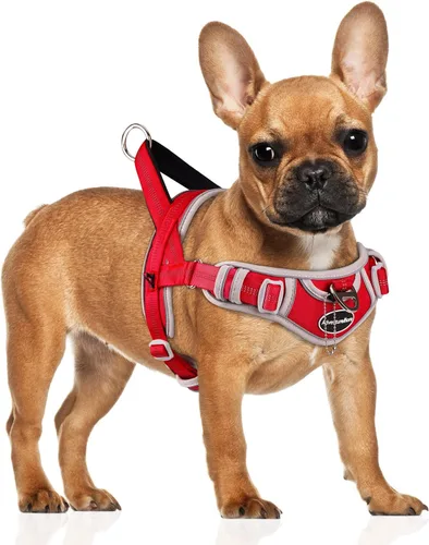 Miniatura 9 de ADVENTUREMORE Arnés para perros grandes, antitirones, arnés deportivo para perro, reflectante, transpirable, chaleco para perro, a prueba de Al