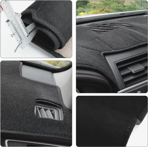 Miniatura 6 de auovo Cubierta de salpicadero compatible con Toyota Camry 2012-2017, accesorios protector de sombrilla antideslizante cubierta de alfombra