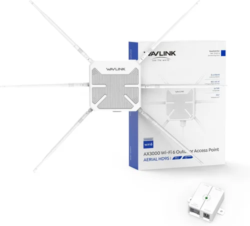 Miniatura 9 de WAVLINK Punto de acceso WiFi de malla para exteriores AX3000, nuevo modelo 2026 Amplificador de señal inalámbrico para exteriores Extensor de WiFi