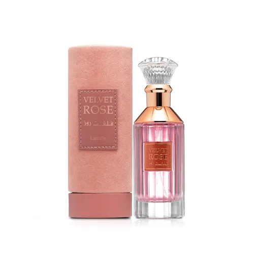 Miniatura 2 de Lattafa Perfumes Velvet Rose para Unisex Eau de Parfum Spray, 3.4 onzas