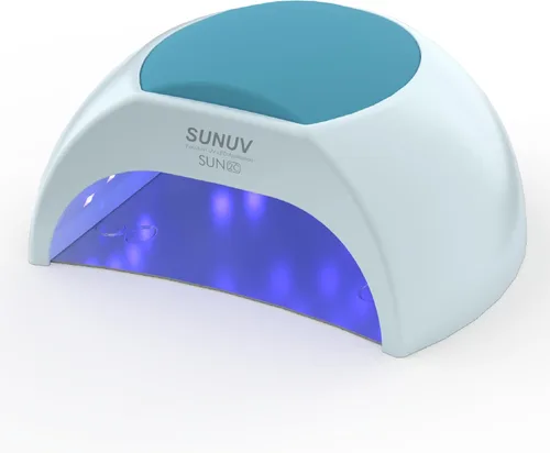 Miniatura 12 de Lámpara para las uñas con 4 ajustes de temporizador SUN2C 48 W LED UV de SUNUV, sensor para uñas de gel y el curado de las uñas del pie rosa (A-Rose)