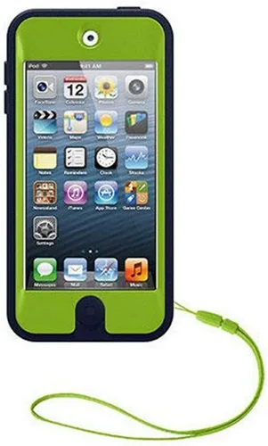 Miniatura 5 de OtterBox Defender - Funda para Apple iPod Touch 5ª, 6ª y 7ª generación, embalaje no minorista, color punk (verde brillante/azul almirante)