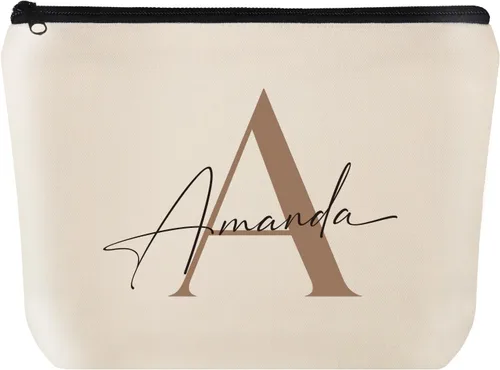 Miniatura 12 de Bolsa de maquillaje personalizada para regalos de damas de honor, regalos de boda para dama de honor, matrona de honor, regalo personalizado
