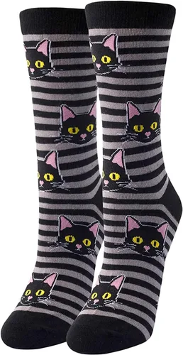 HAPPYPOP Calcetines novedosos Bulldog Corgi de pollo, divertidos regalos de dinosaurio de perro salchicha de abeja para amantes de los animales