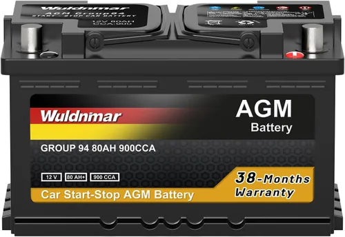 Miniatura 9 de Batería de arranque y parada de coche de litio G27 12V 80AH de alto rendimiento con 1300CCA y 60 meses de garantía