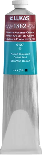 Miniatura 136 de Lukas 1862 Pintura al Óleo para Artistas Profesionales - Colores Tierra Amarillentos, 37 mL - Juego de 4 - Destacada Resistencia a la Luz, Sin
