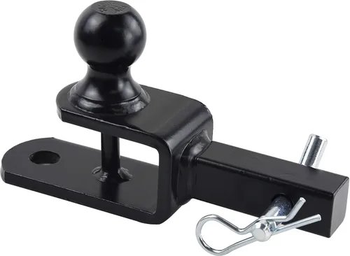 TOPTOW Adaptador de Receptor de Enganche de Remolque 3 en 1 para ATV/UTV, Montura de Bola 64032 con Bola de 1 7/8 Pulgadas, Compatible con Receptor
