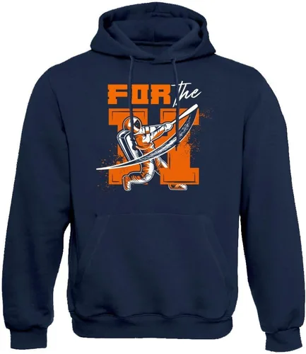 Miniatura 5 de Xtreme Apparrel Crush City Houston Space City Astronaut - Sudadera con capucha para los fanáticos del béisbol