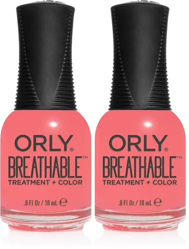 Miniatura 8 de Orly Esmalte de uñas transpirable, tratamiento y color - 20990 Flower Power para mujeres, 0.6 oz