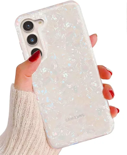 Miniatura 10 de J.west Funda para Samsung Galaxy S23 Plus de 6.6 pulgadas, Funda de Lujo con Estampado de Leopardo y Guepardo, Diseño Translúcido y Nacarado, Funda