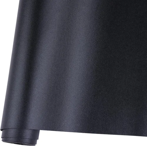 Miniatura 22 de Ramya Hojas de cuero sintético de color sólido liso 1 rollo 12"X53" (30 cm X 135 cm), la piel sintética es ideal para proyectos de manualidades DIY