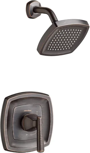 American Standard T018501.278 Edgemere - Kit de molduras para ducha - 2.5 gpm, bronce legado