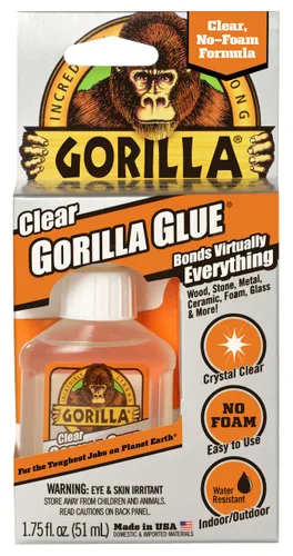 Miniatura 8 de Gorilla Cinta adhesiva negra, 1.88 pulgadas x 12 yardas, negro, (6 unidad) - 1 paquete