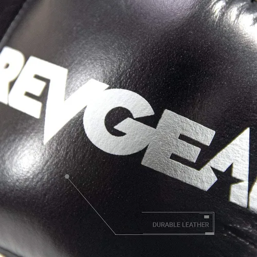 Miniatura 3 de Revgear Pro Series MS1 MMA Boxing Gloves, Premium Leather for Muay Thai, Sparring, MMA Enthusiasts, Medium, Black, Ideal for Training, Great