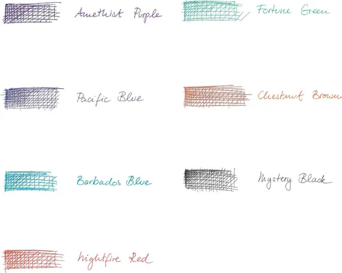Miniatura 2 de Montblanc Rollerball LeGrand Recambios (M) Azul Real 124503 – Recambios de bolígrafo para bolígrafos Meisterstück LeGrand Rollerball con punta
