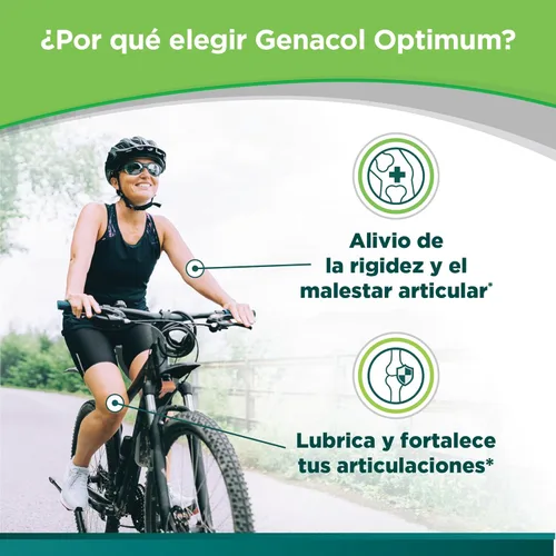 Miniatura 10 de Genacol Optimum – Glucosamina, condroitina, MSM y suplemento para articulaciones de colágeno ultrahidrolizado, fórmula completa para articulaciones