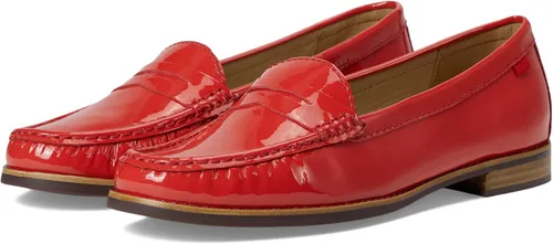 Miniatura 31 de Mocasines Penny de piel auténtica cómodos sin cordones para mujer