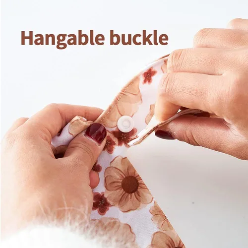 Miniatura 6 de HappyFlute 9 Juegos de Pañales de Tela de Bolsillo para Recién Nacido Talla Única Ajustables Reutilizables para Bebés Niños y Niñas