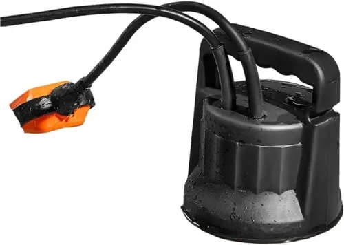 Miniatura 3 de Bomba utilitaria 1HP 4000GPH Bomba de agua sumergible de alto flujo de 31 pies con cable de alimentación de 10 pies de largo para drenar el agua