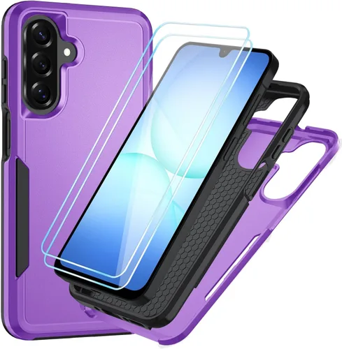 Miniatura 30 de Funda para Samsung Galaxy A15 5G con protector de pantalla HD [protección contra caídas de grado militar] Protección de cuerpo completo resistente a
