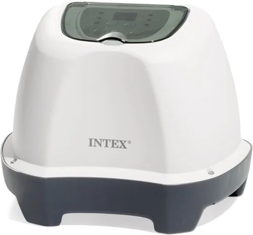 Miniatura 12 de Intex QS200 Krystal Clear Sistema de cloro de agua salada para piscinas sobre el suelo: mantiene el agua clara, reduce el uso de productos químicos