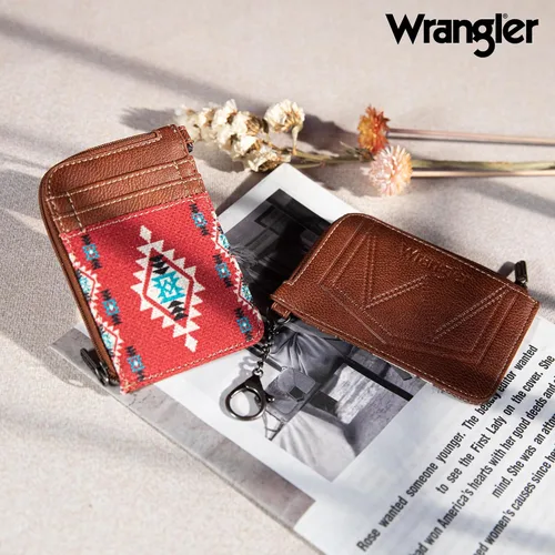 Miniatura 4 de Montana West Wrangler Wristlet Western - Cartera y tarjetero con cremallera