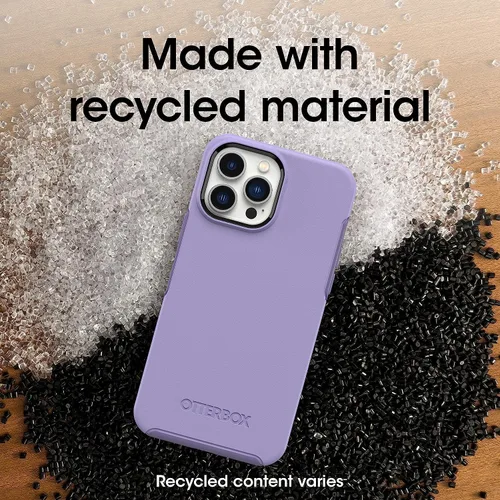 Miniatura 8 de OtterBox iPhone 13 Pro Max & iPhone 12 Pro Max (Solo) - Funda de la Serie Symmetry - Púrpura Reset - Ultra Elegante - Compatible con Carga Reajustar