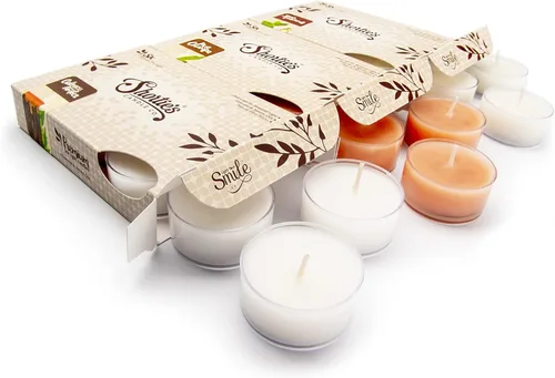 Miniatura 9 de Velas navideñas de alta calidad, paquete de 3 (18 velas de té altamente perfumadas) – Dicken's Navidad, árbol de Navidad, Nochebuena – Hecho