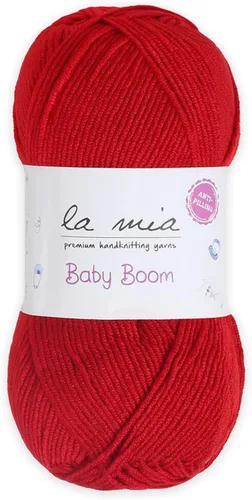 Miniatura 15 de 1 madeja La Mia Baby Boom, hilo acrílico 100% antipilling para tejer y ganchillo para tejer y ganchillo, 3.53 oz (3.5 onzas) / 820.2 ft