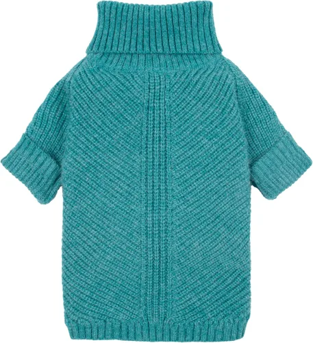 Miniatura 16 de Fitwarm - Suéter de cuello alto para perro, abrigo térmico de punto para mascotas, ropa de invierno para perros pequeños, ropa de gato, gris Gris