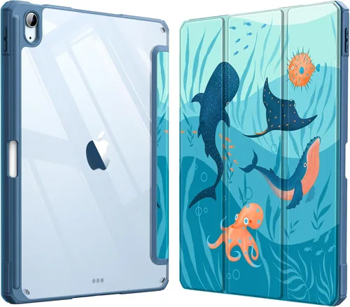 Miniatura 17 de Fintie - Funda híbrida delgada para iPad Air de 11 pulgadas M3 (2025) / M2 (2024), iPad Air de 5ª (2022) / 4ª generación (2020) de 10.9 pulgadas