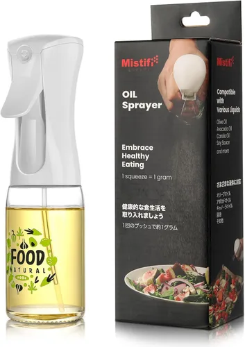 Miniatura 11 de Mistifi oil spray 200ml PET bottle/150ml Glass. Fine Mist Spray Bottle for Air Fryer, Olive Oil, Healthy Nonstick Frying, Commercial & Home Kitchen