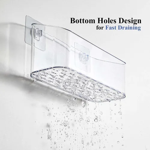 Miniatura 4 de UNIKON Soporte de almacenamiento de juguetes de baño, organizador de juguetes para bañera, organizador de ducha de gran capacidad para baño