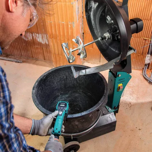 Miniatura 6 de COLLOMIX Dispositivo de dosificación de agua - Medidor de agua de precisión AQiX para mezcla de materiales con tope de flujo automático y conector