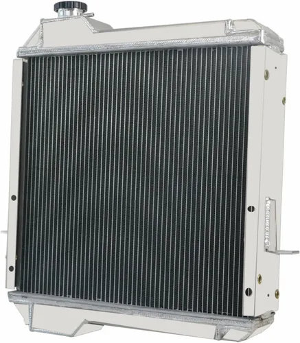 Miniatura 3 de 234876A1 234876A2 Radiador para retroexcavadora de caja 570 580L 580SSL 590SL 4300 P85, radiadores de enfriamiento de aluminio completo