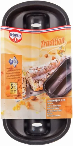Miniatura 6 de Dr. Oetker Tradition - Molde antiadherente para hornear (12.2 in), color negro