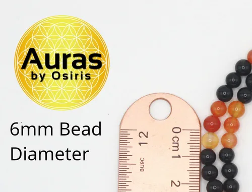 Miniatura 28 de Collar de cristal de obsidiana negra hecho a mano, collar de cuentas de piedras preciosas naturales auténticas, curación, protección, talismán mala