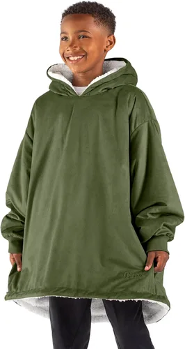 Miniatura 62 de Bare Home B-Cozy - Manta con capucha, para llevar puesta, suave, afelpada, de sherpa, cálida, acogedora, de gran tamaño, disponible en tamaños