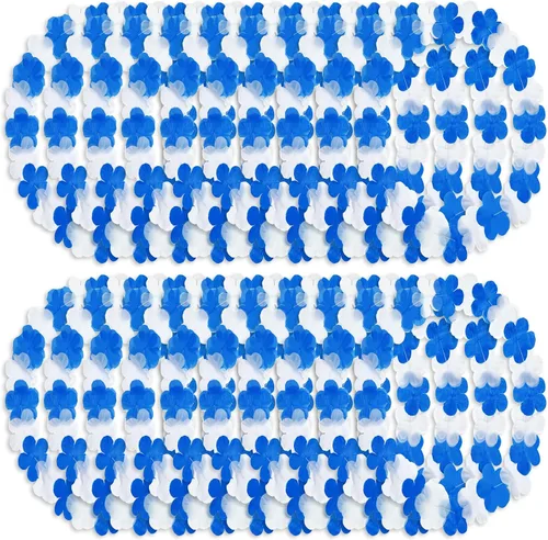Miniatura 11 de Tigeen 72 piezas de decoraciones de Leis de graduación 2026 a granel de flores hawaianas Leis tropicales, decoraciones para graduación, carnaval