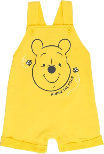 Miniatura 4 de Disney Tigger Winnie the Pooh - Overol corto de rizo francés para bebé, camiseta y sombrero, conjunto de 3 piezas para recién nacidos a bebés