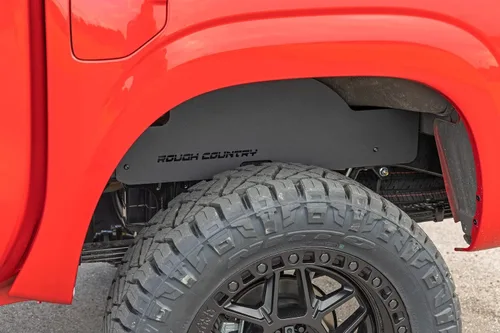 Miniatura 5 de Rough Country Revestimientos de acero para ruedas traseras para Nissan Frontier 22-23 - 4301, Crew Cab, Negro
