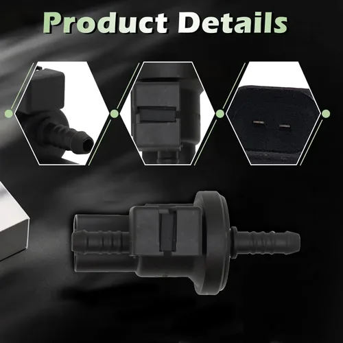 Miniatura 7 de 06E906517A Evap Vapor Canister Purga Solenoide 2.0L 2.5L 3.0L 3.2L Compatible con Audi A4 A6 A8 Quattro Q7 R8 RS4 RS5 S5 S6 S8 TT TTS