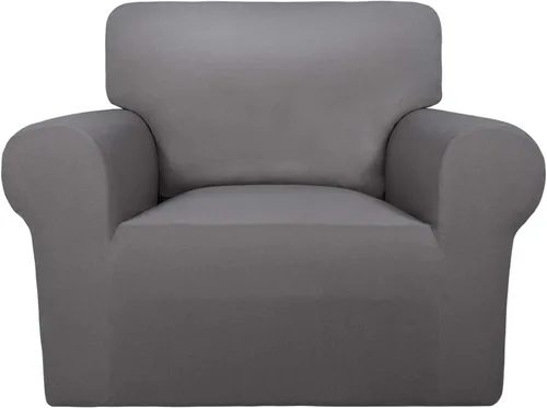 Miniatura 56 de PureFit - Funda superelástica con bolsillo p/protección de sofá/sillón - Suave cubierta de elastano antideslizante, lavable, c/base elástica, apta
