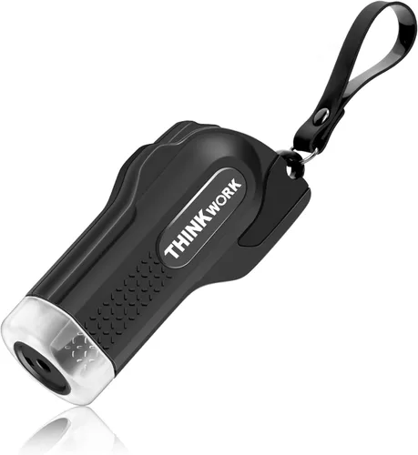 Miniatura 10 de THINKWORK Martillo de seguridad para automóvil de regalo para mujeres, herramienta tres en uno con rompeventanas y cortador de cinturón de 2-Rosa