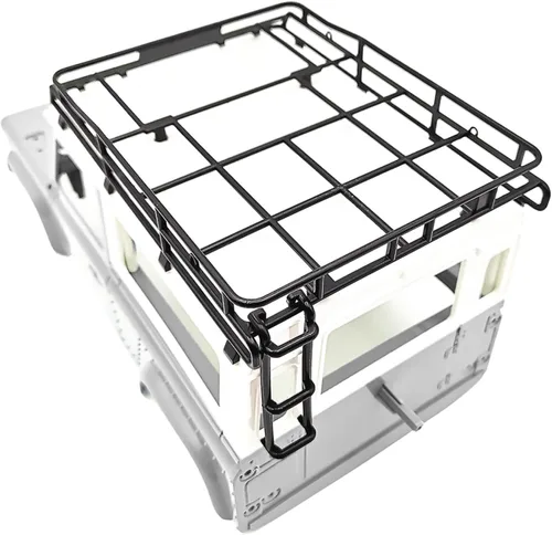 Miniatura 7 de MOUDOAUER RC, portaequipajes, parte del cuerpo del portaequipajes para MN90 D90 Rock Crawler 1/12 RC Car DIY Hobby accesorios suministros pieza