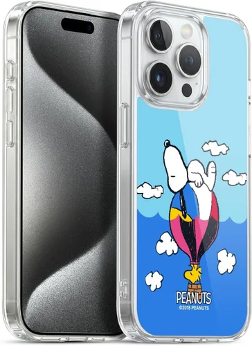 Miniatura 59 de Head Case Designs Funda de gel con licencia oficial de Peanuts Snoopy & Woodstock Halfs and Laughs [protección de grado militar] compatible