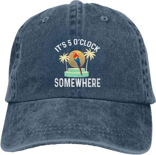 Miniatura 27 de Philysonic 5 Oclock Somewhere Hat It is 5 Oclock Somewhere Hat Gorra de béisbol para mujer, gorra de moda