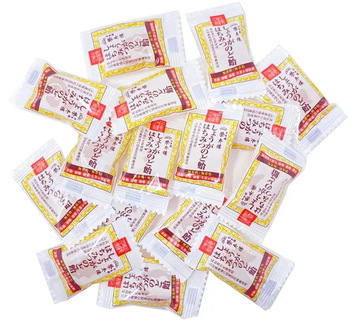Miniatura 4 de Eitaro - Caramelo japonés de miel de jengibre, pastilla de miel de jengibre, pastilla para la garganta, caramelos duros japoneses envueltos